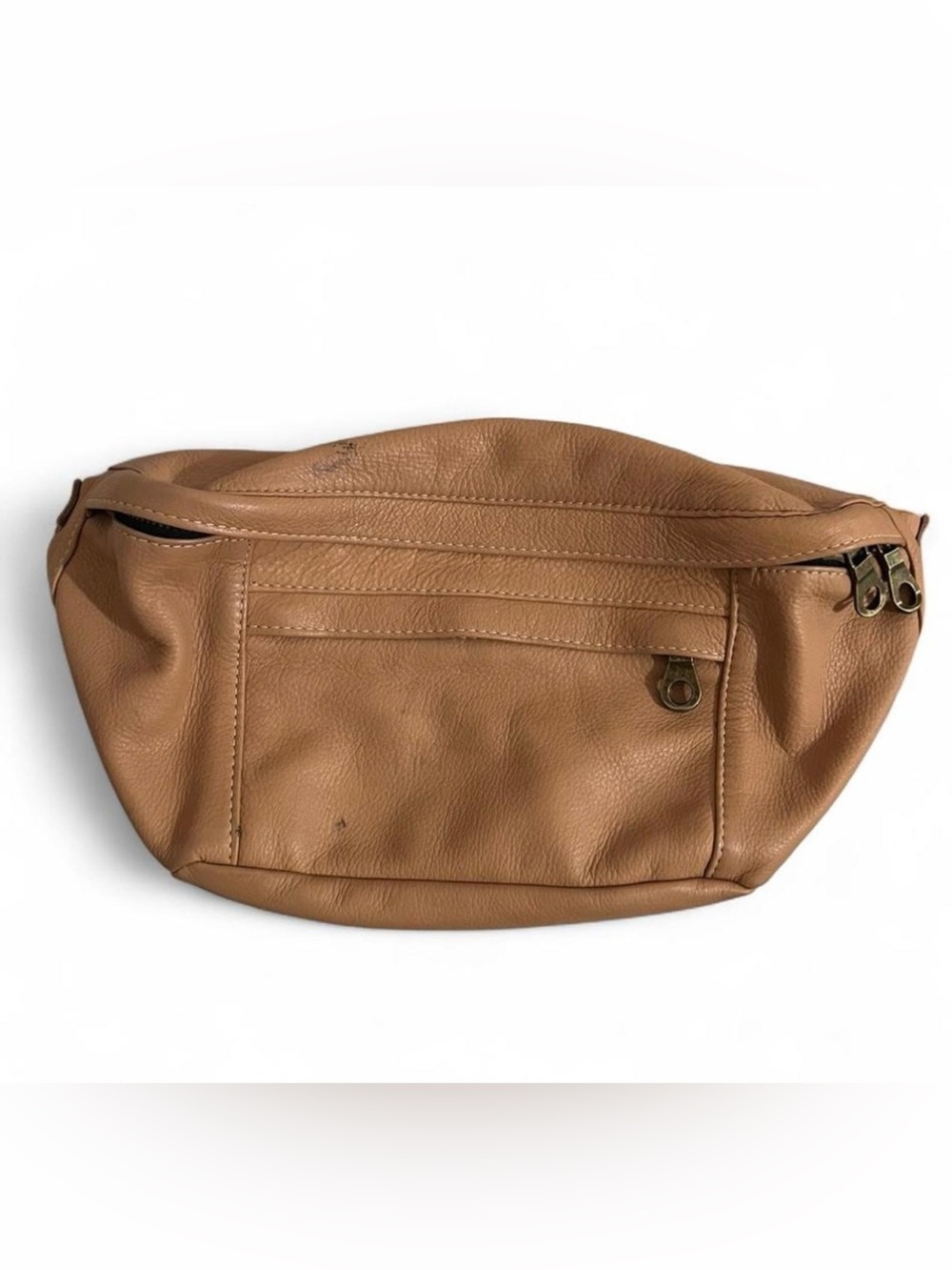 Parker Thatch Sling bag in tan leather